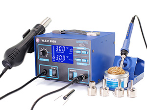 Универсальная паяльная станция WEP-992D 992D+